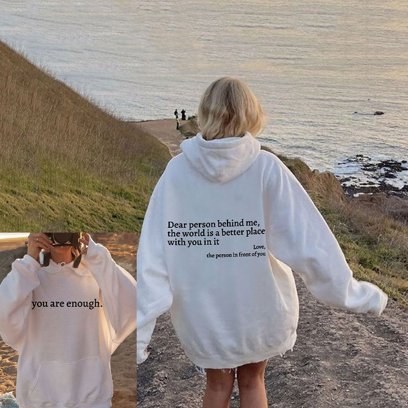 Stilla | Angel Kær Person Bag Mig Unisex Hoodie [sidste Dag Rabat]