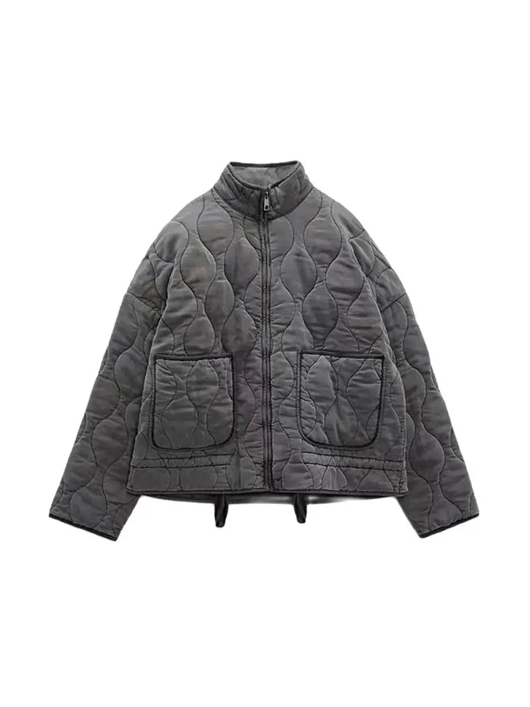Stilla | Oversized Vintage Polstret Damejakke