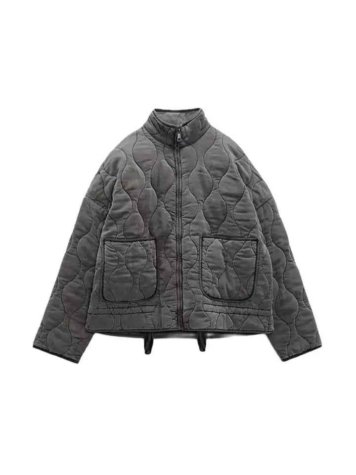 Stilla | Oversized Vintage Polstret Damejakke