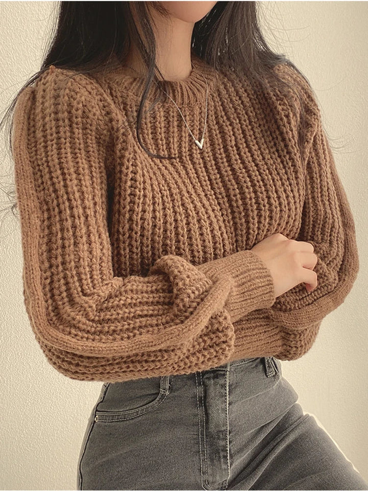 Stilla | Bred Vintage Pullover Til Kvinder