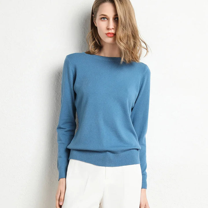 Stilla | Pullover med splitkrave