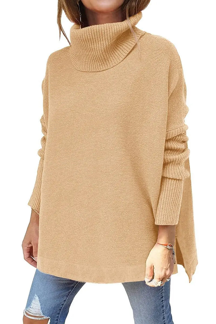 Stilla | Strikpullover Med Ståkrave