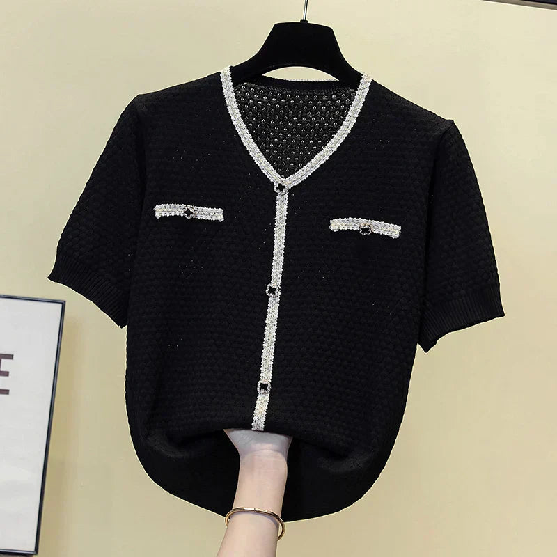 Stilla | Bluse Kvinders Strikket Bluse