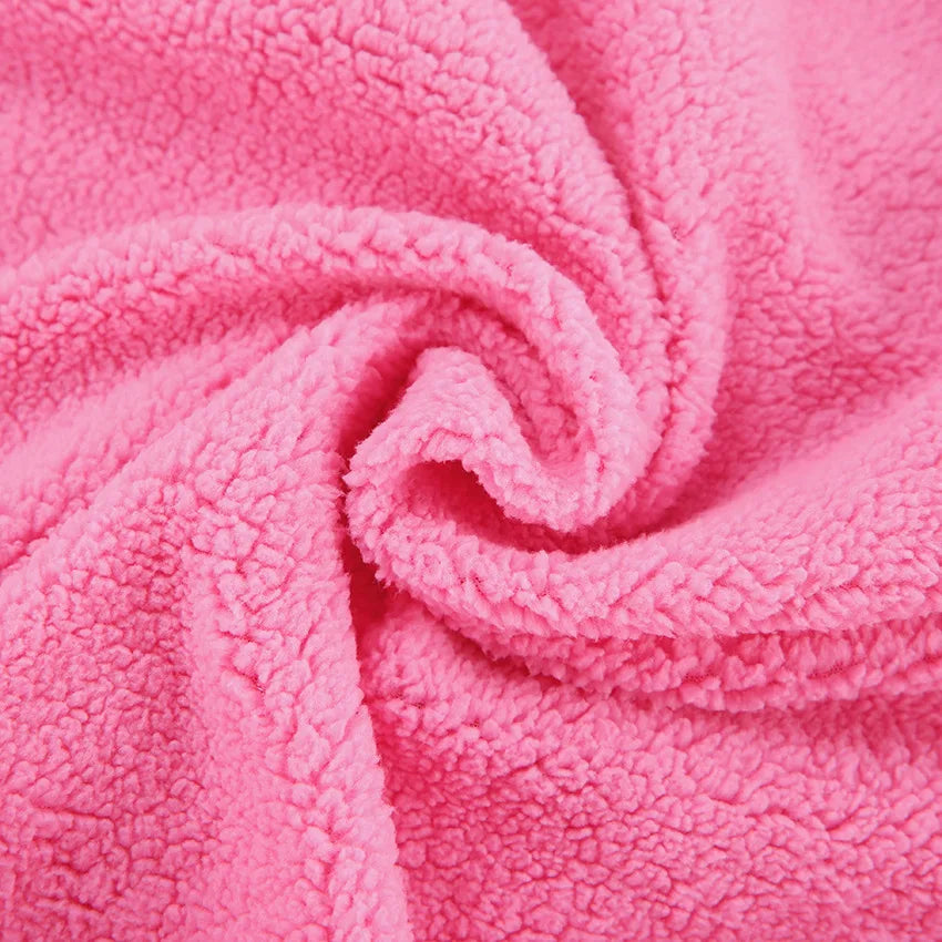 Stilla | Pink Trøje Lavet Af Strikket Lammefleece