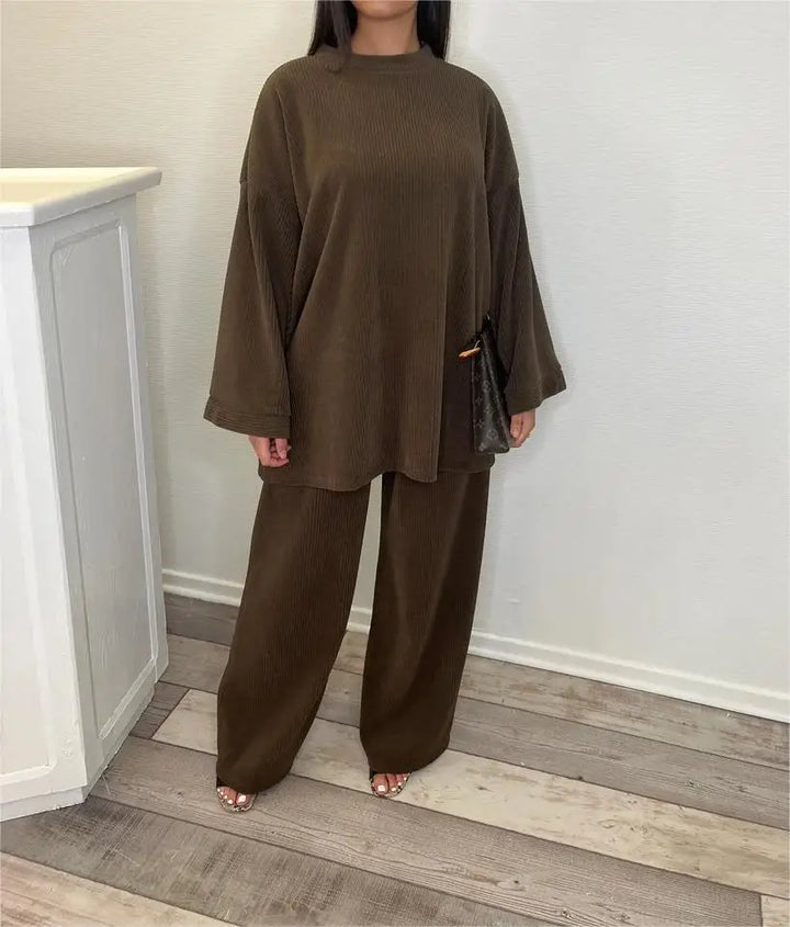Stilla | Komfort: Damen Corduroy To-delt