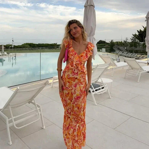 Stilla | Boho Chic Flæse Kjole