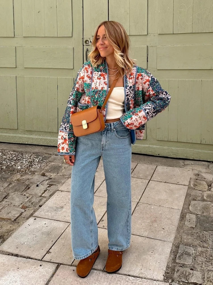 Stilla | Trendy Patchwork Jakker til kvinder