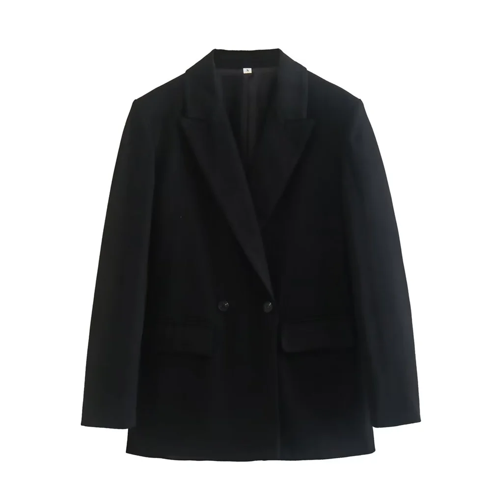 Stilla | Klassisk Dame Blazer Med Dobbelt Knapliste