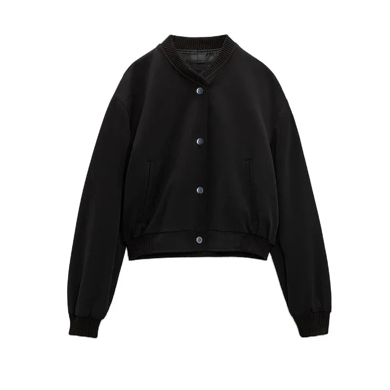 Stilla | Bomber med trykte metalknapper
