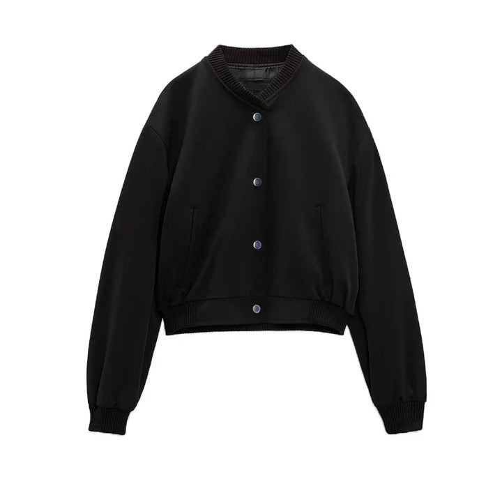 Stilla | Bomber med trykte metalknapper