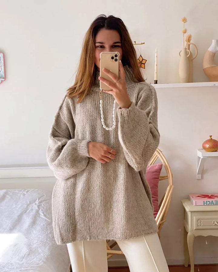 Stilla | Lækkert Rundhalset Pullover til Dame