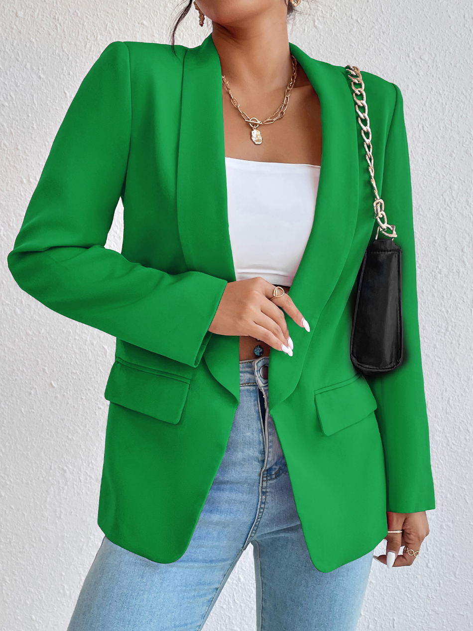 Stilla | Blazer Dame Ensfarvet