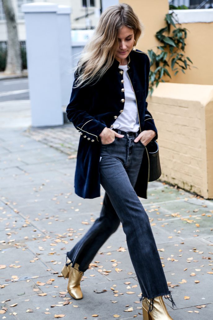 Stilla | Elegant Lang Frakke Med Knapper