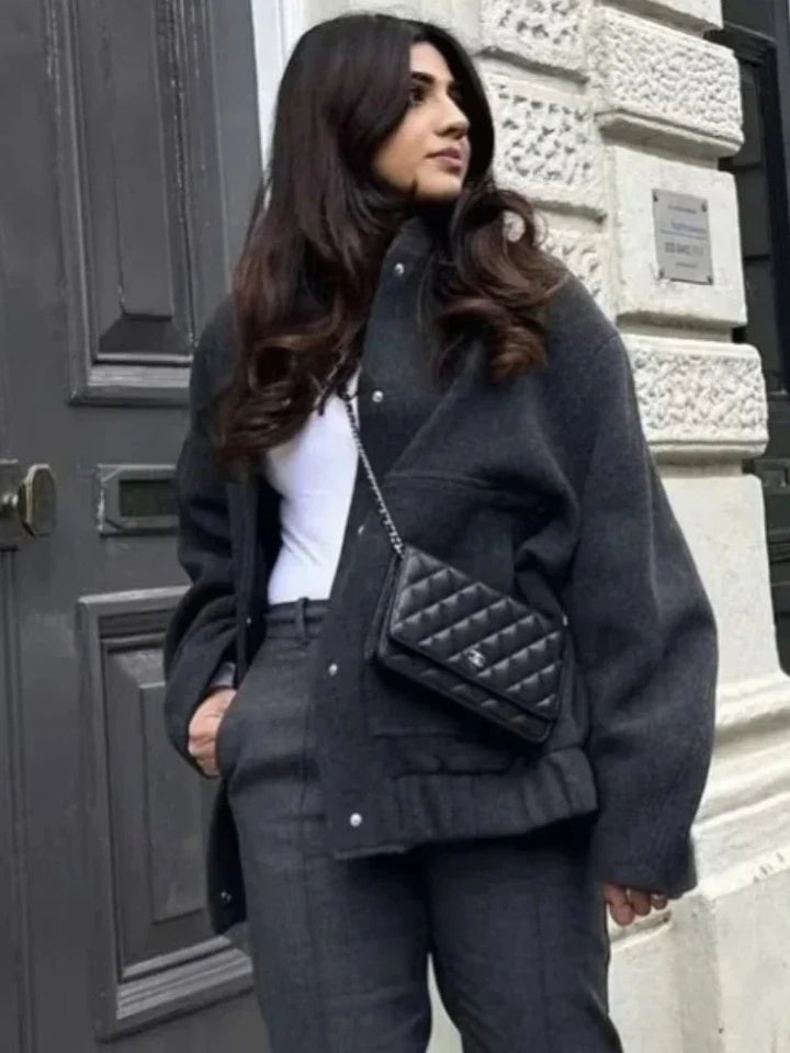 Stilla | Oversize Bomberjakke