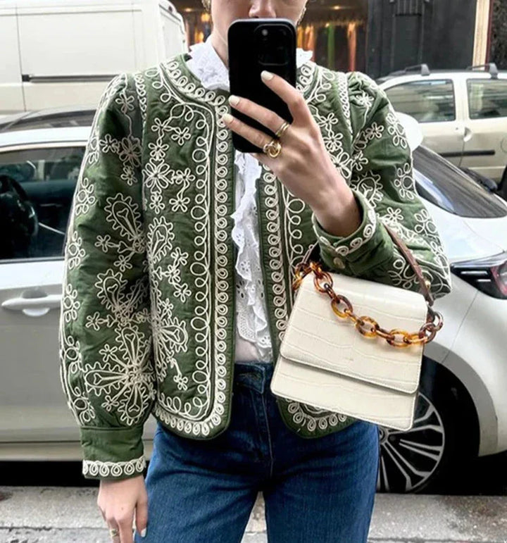Stilla | Retro Boho-Kortjakke