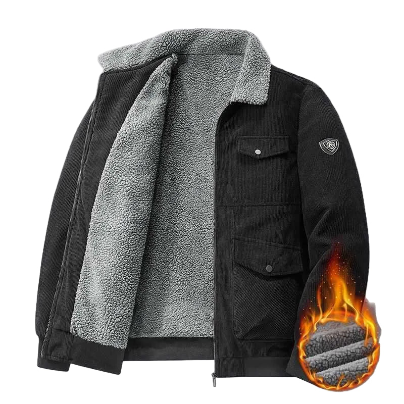 Stilla | Vinterjakke med Fleece-For - Mode Fritidsjakke til Kolde Dage