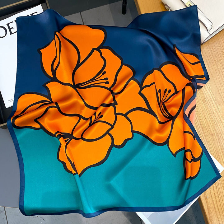 Stilla | 100% Original Silke Square Til Kvinder