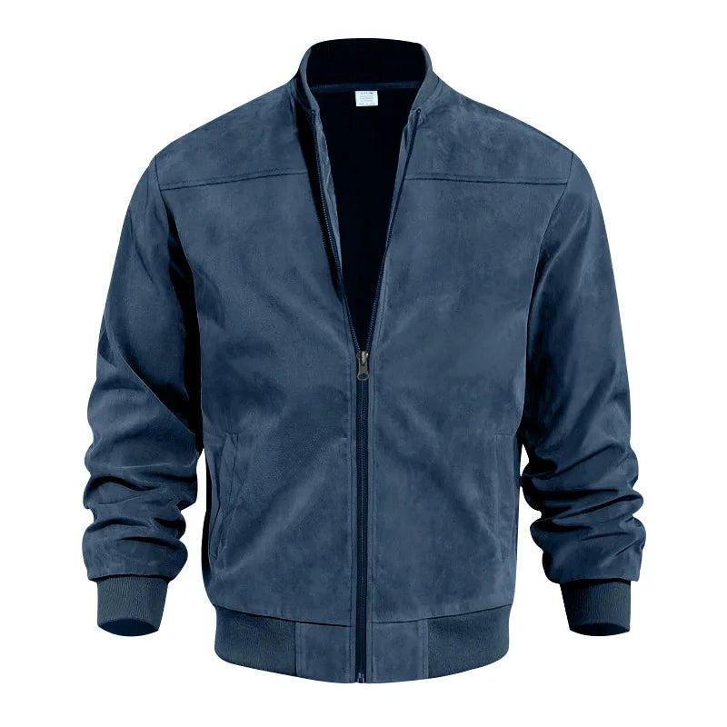 Stilla | Suede Bomberjakke