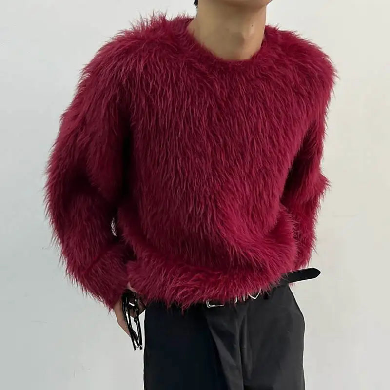 Stilla | Luksus Lange Ærmer Ensfarvet Sweater