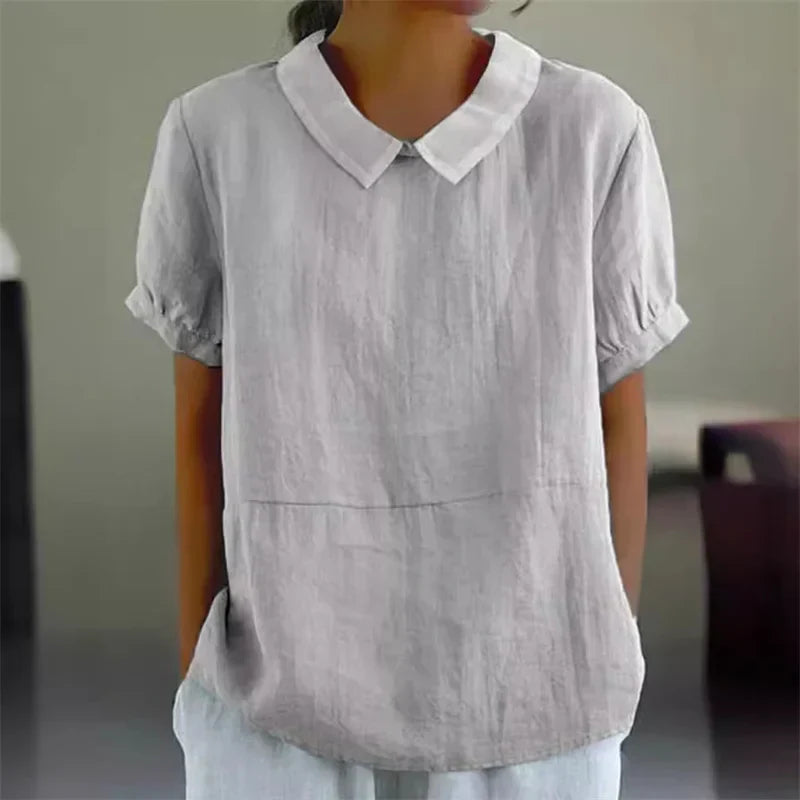 Stilla | Elegant Bluse Med Volumen