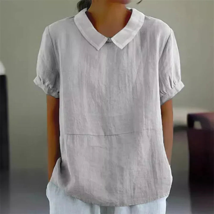 Stilla | Elegant Bluse Med Volumen