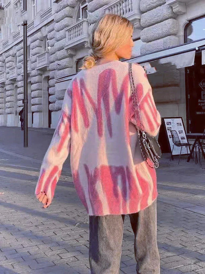 Stilla | Pullover til kvinder med livligt mønster