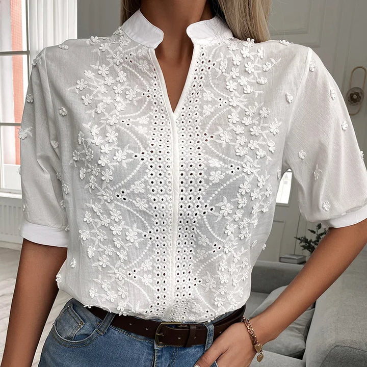 Stilla | Broderi Kvinder Bluse Design