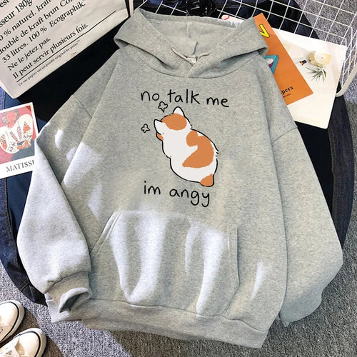 Stilla | Størrelse Kapuzenpullover Med Kattemotiv