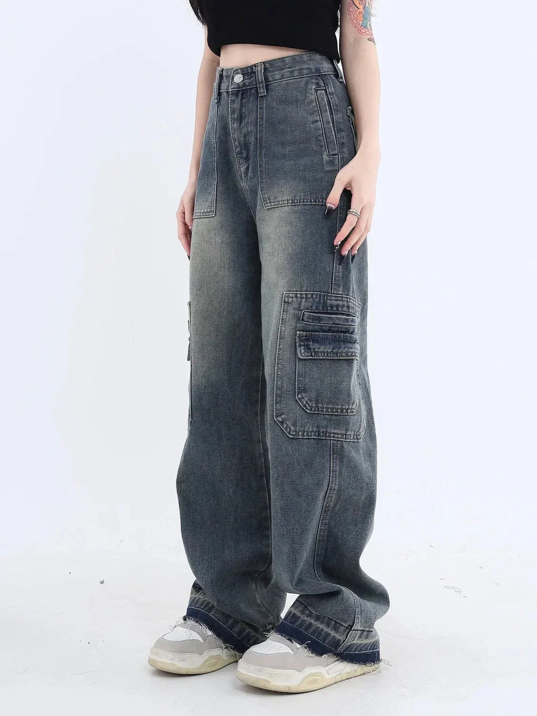 Stilla | Årgang Højtaljede Jeans
