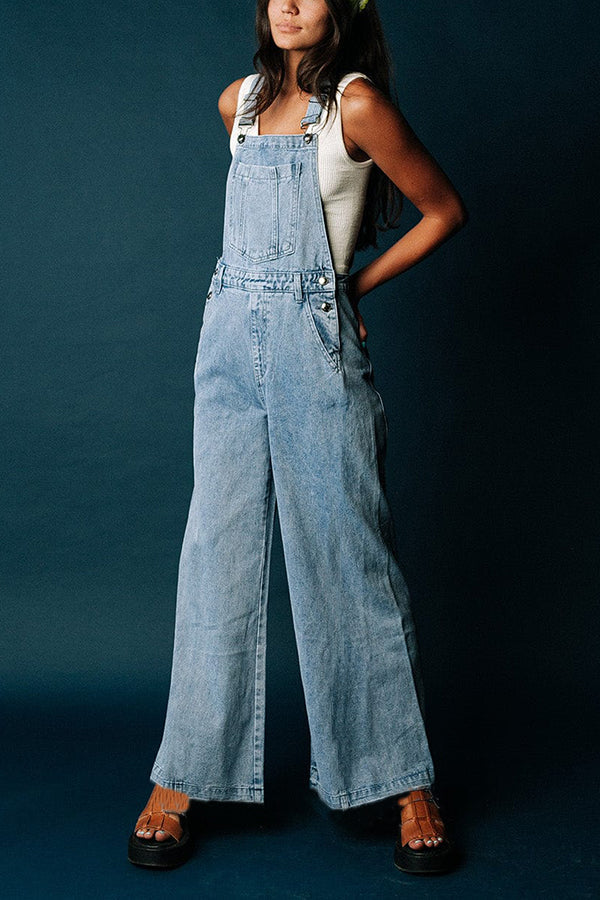 Stilla | Throwback Denim Overalls