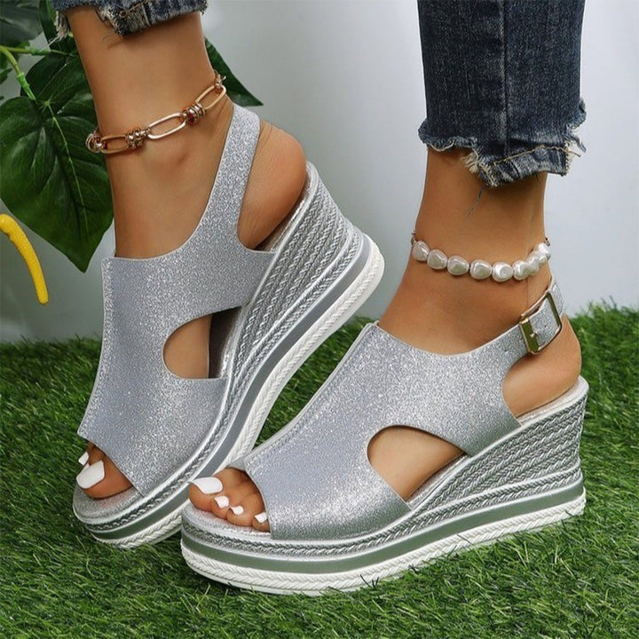 Stilla | Moderne Platform Sandaler Moderne Og Stilfulde for Elskere Af De Nyeste Trends!