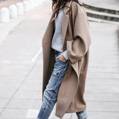 Stilla | Elegant uldfrakke