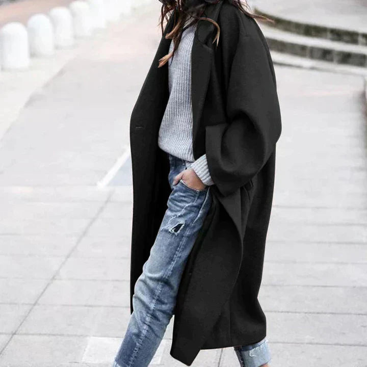 Stilla | Elegant uldfrakke