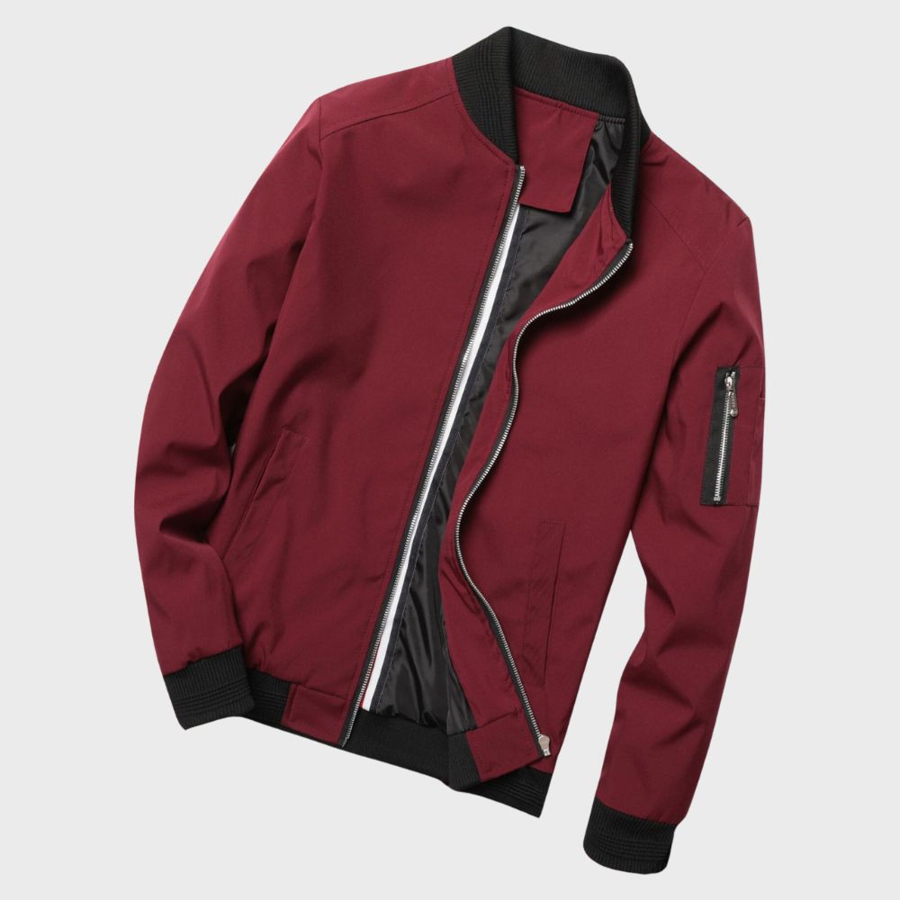 Stilla | Herre Zip-Up Bomberjakke
