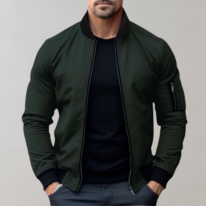 Stilla | Herre Zip-Up Bomberjakke