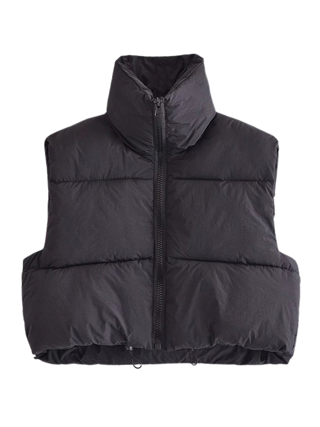 Stilla | Korte Puffjakke - Højkrave Zipper-Design