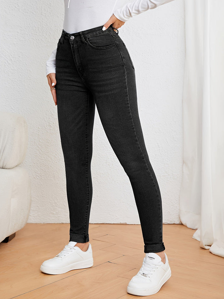 Stilla | Fit Damejeans med Høj Talje