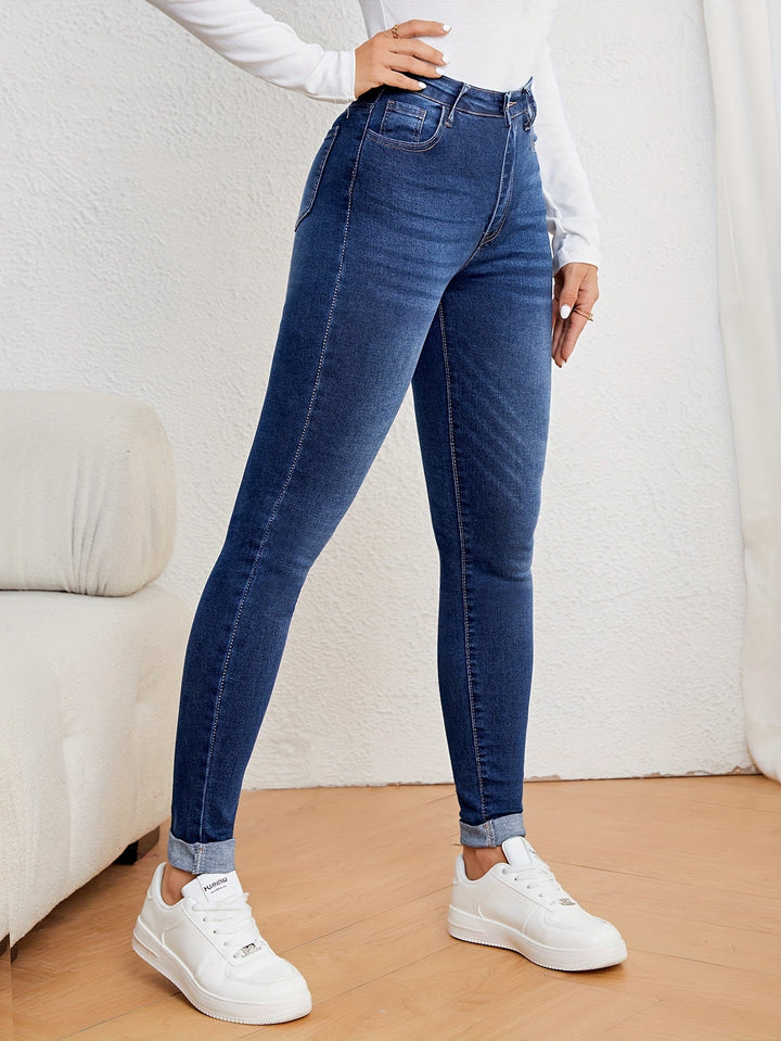 Stilla | Fit Damejeans med Høj Talje
