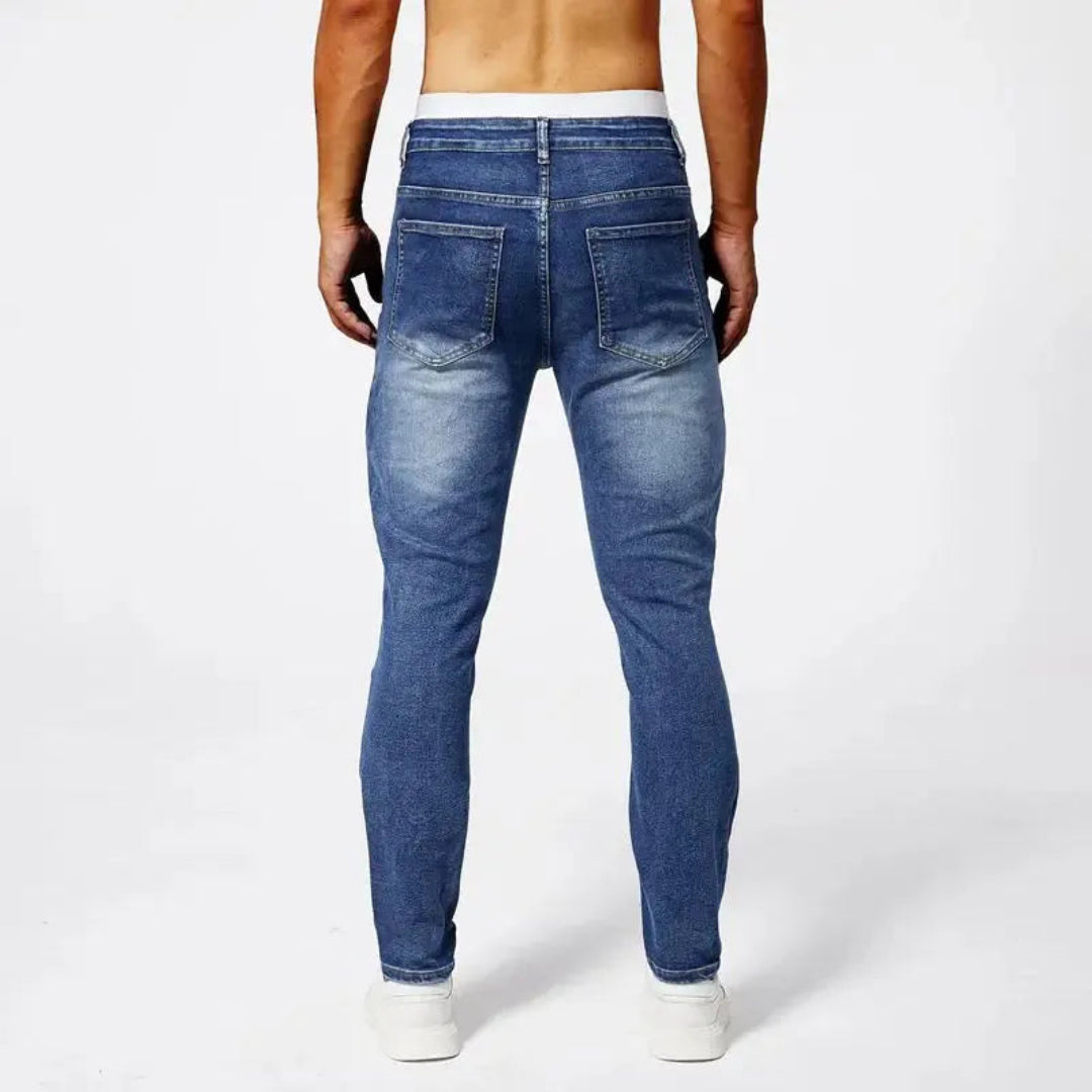 Stilla | Fit Moto Jeans I Premium Stretch-Denim med Panel-Sømme
