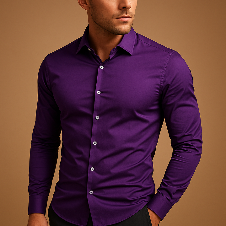 Stilla | Herre-fit-shirt med reverskrave - Skjorter