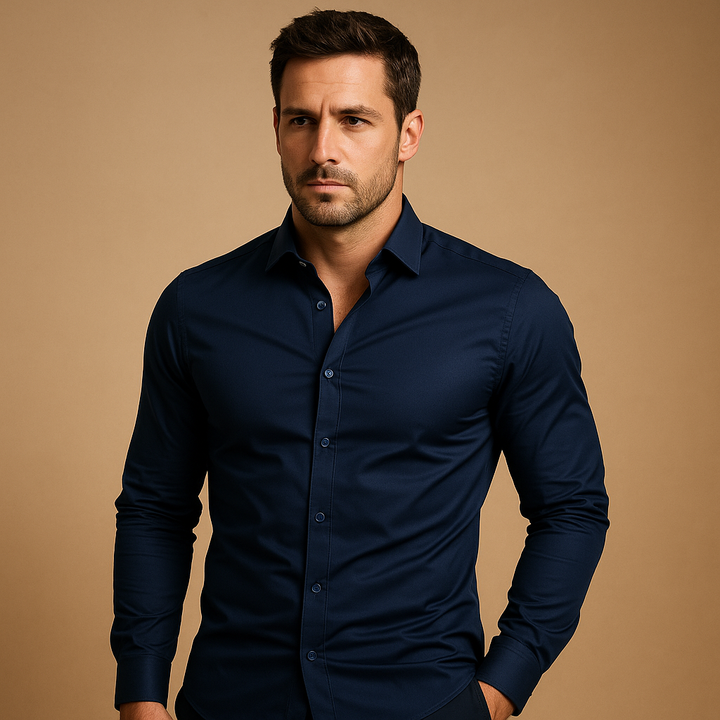 Stilla | Herre-fit-shirt med reverskrave - Skjorter