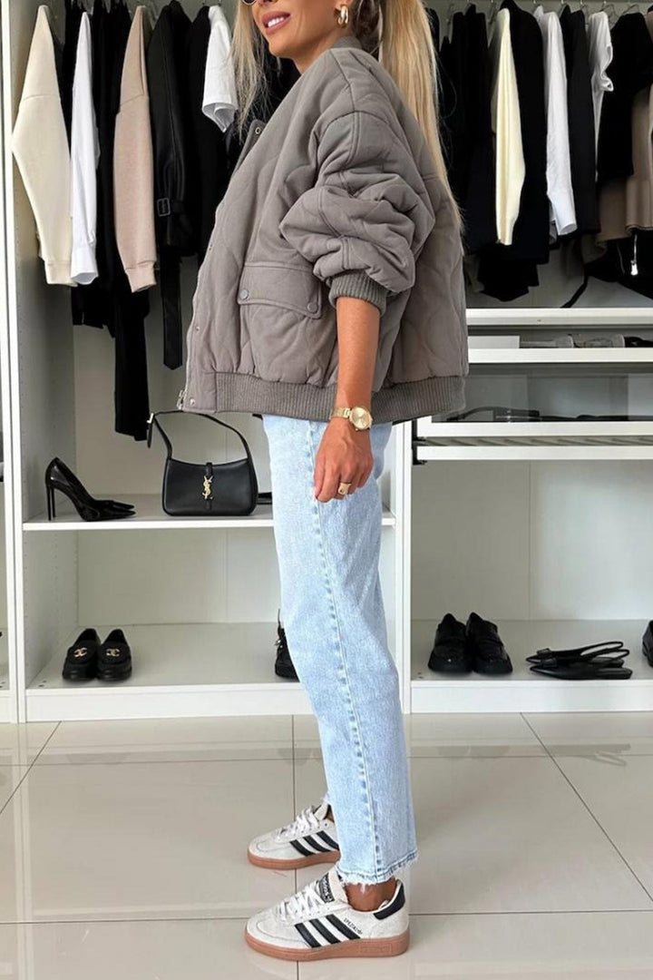 Stilla | Bomber Uni Med Knapliste