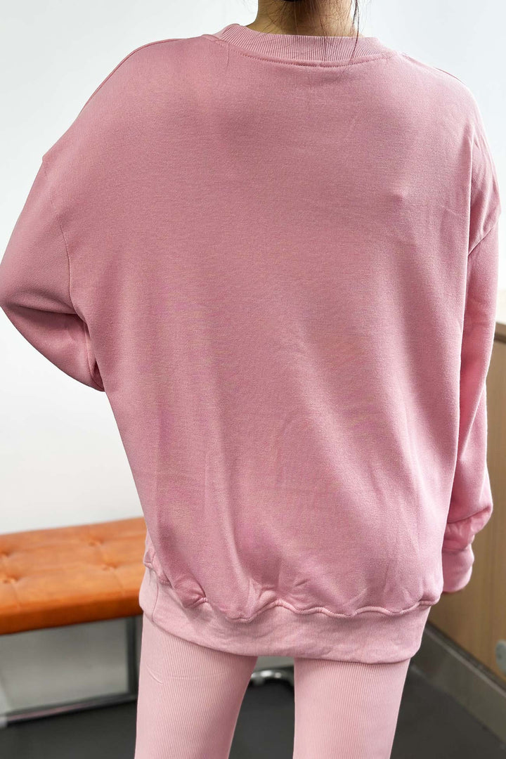 Stilla | Kostumer Leggings Sweatshirt Med Rundhals Uni
