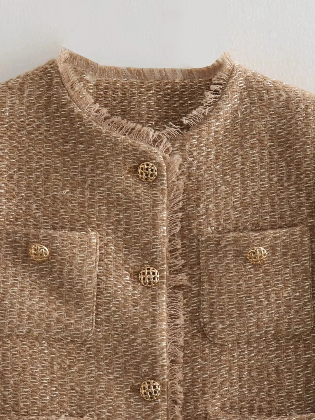Stilla | Elegant Kort Jakke til Damer Tid løs Efterårs Mode