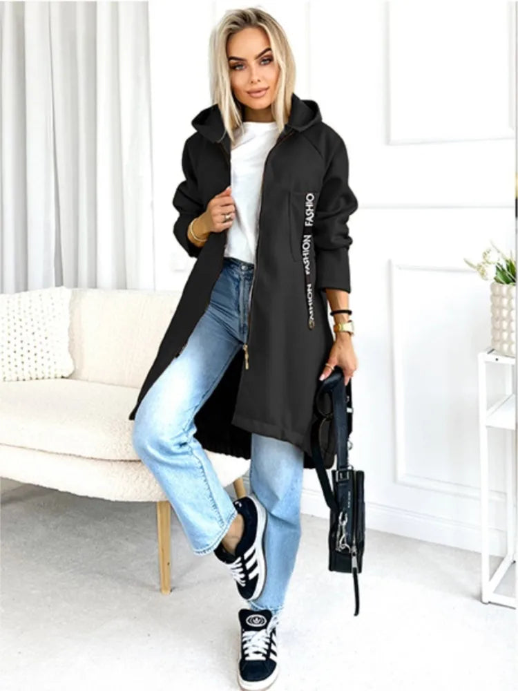 Stilla | Fleece Hoodie Jakke - Dame Vinterjakke
