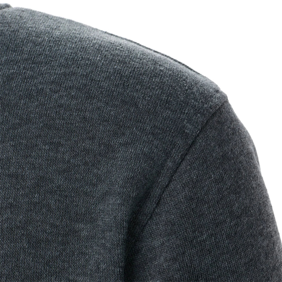 Stilla | Herre Hoodie med Stålkrave og Lynlås