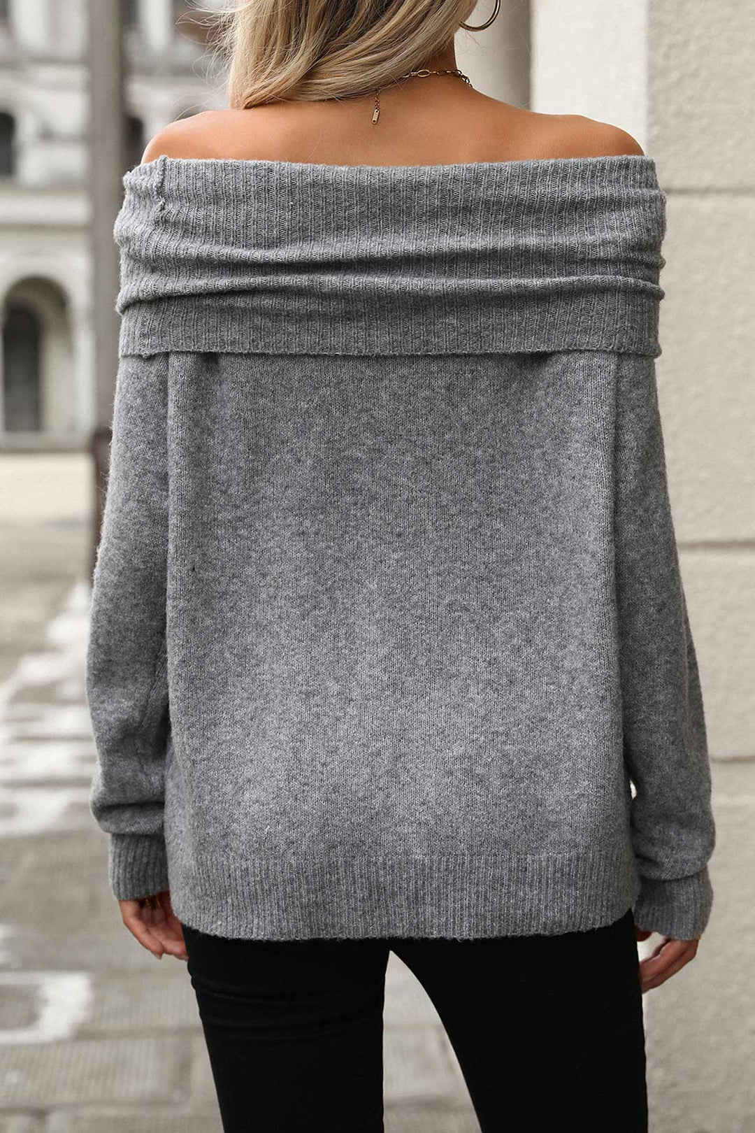 Stilla | Pullover Uni Med Høj Krave