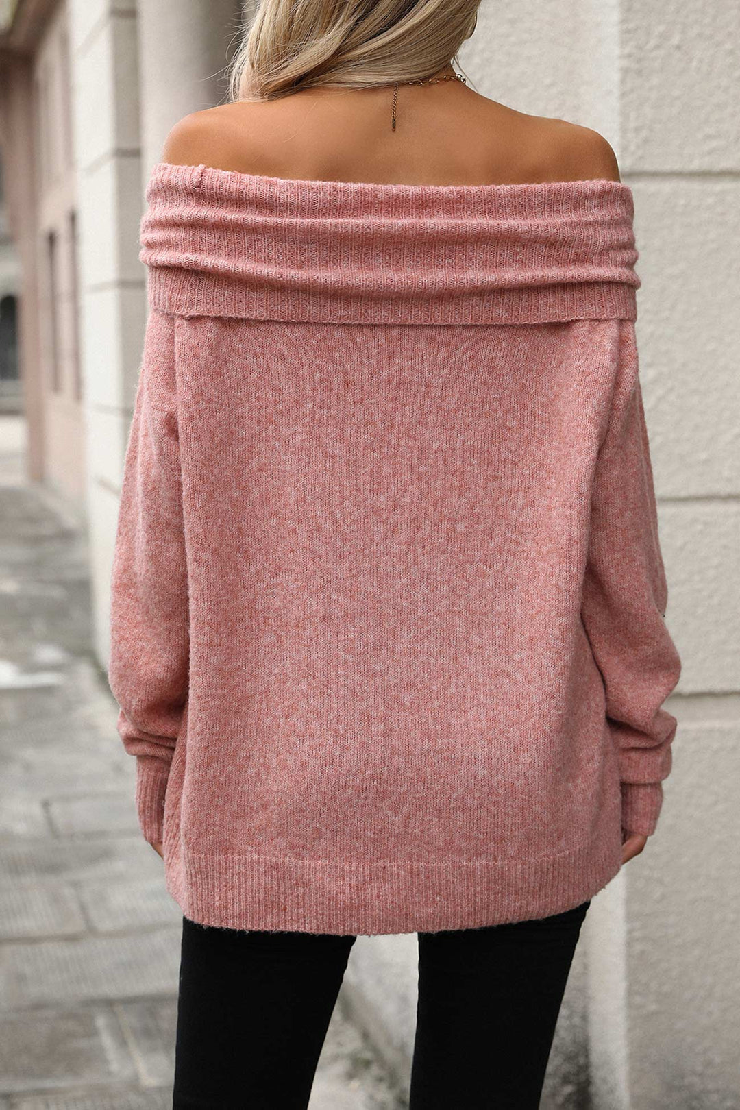 Stilla | Pullover Uni Med Høj Krave