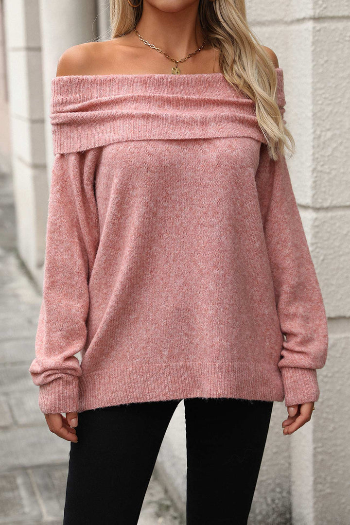 Stilla | Pullover Uni Med Høj Krave