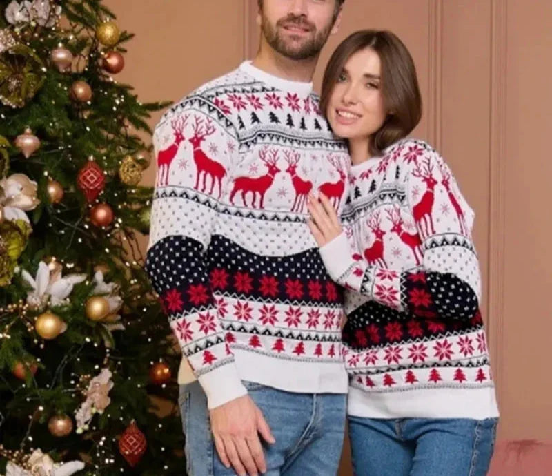 Stilla | Juletrøje - Unisex vintertrøje til par